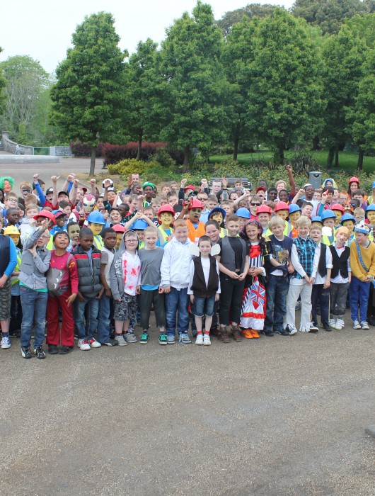 Fancy Dress Sponsored Walk 2014 Mr. Walsh says Thank You!