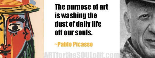 “Every child is an artist, the problem is staying an artist when you grow up”  Pablo Picasso